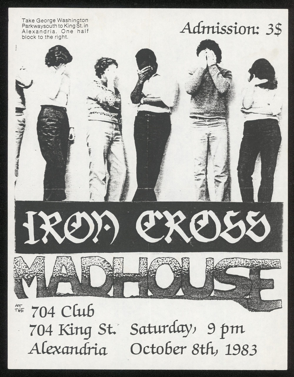 IRON CROSS w/ Madhouse at 704 Club
