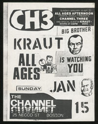 CHANNEL 3 w/ Kraut at The Channel