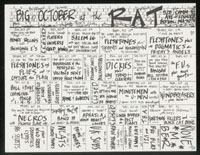 THE RAT calendar 10/85