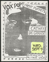 VOX POP w/ Meat Puppets at Cathay de Grande