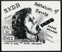 SVDB w/ Power Trip, Battalion of Saints, Legal Weapon, Personal Conflict at the Vex
