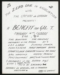BENEFIT FOR GIL T. at Cathay de Grande
