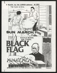 1981 ~ BLACK FLAG at Vex (LA)