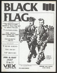 1983 ~ BLACK FLAG atthe Vex (LA)