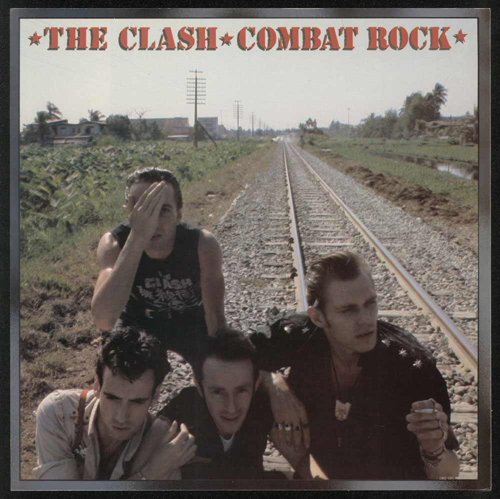 CLASH Combat Rock promo flat