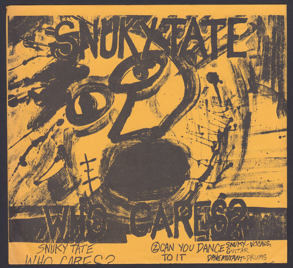 SNUKY TATE ~ Who Cares? EP (Blackmouth 1979)