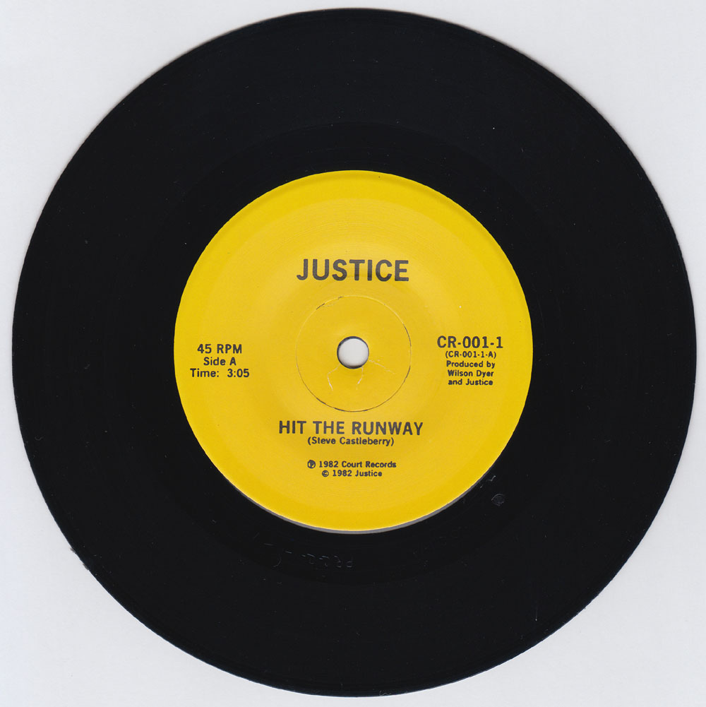 JUSTICE ~ Infrared Light 7in. (Court 1982)