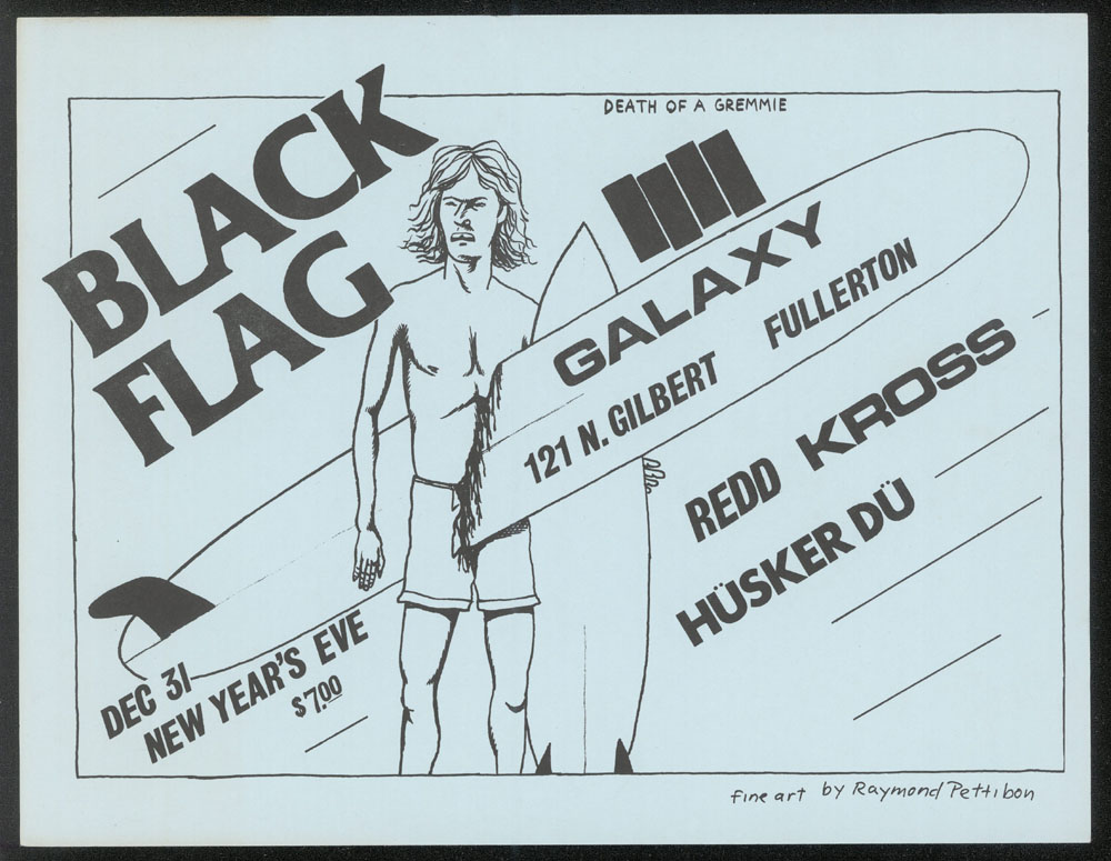 1982 ~ BLACK FLAG at Galaxy (LA)