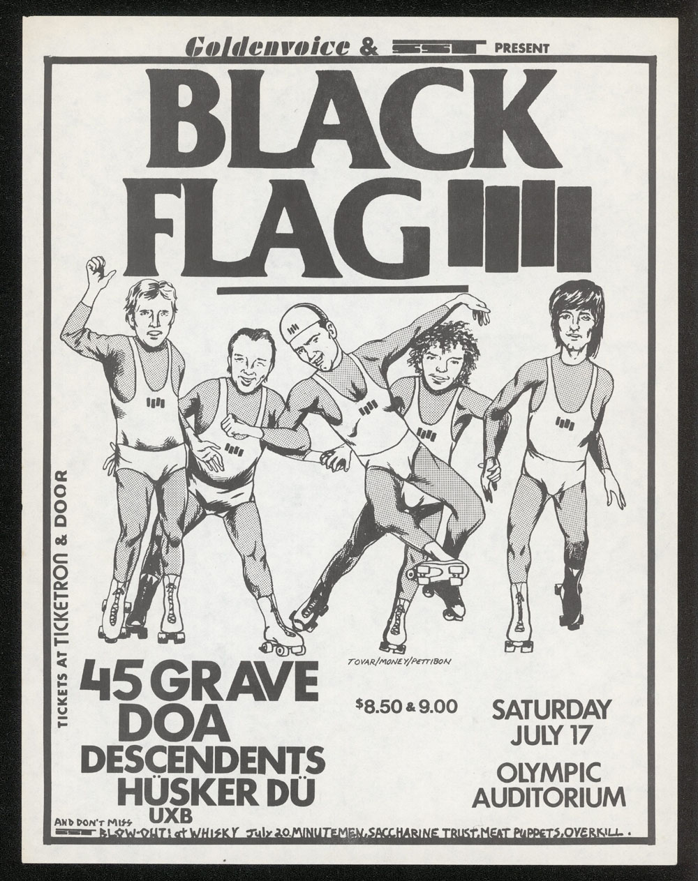 1982 ~ BLACK FLAG atOlympic Auditorium (LA)