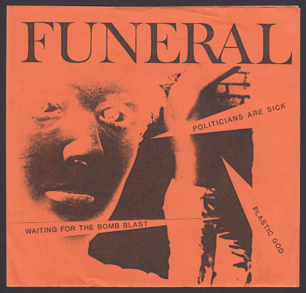 FUNERAL ~ Waiting For The Bomb Blast EP (Peace Is Shit 1981)