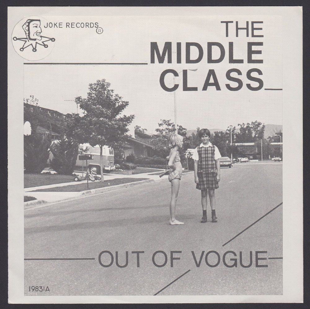 MIDDLE CLASS ~ Out of Vogue EP (Joke 1978)