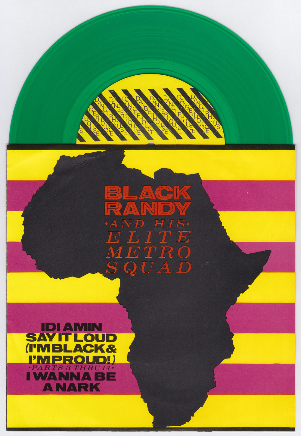 BLACK RANDY ~ Idi Amin EP (Dangerhouse 1978)