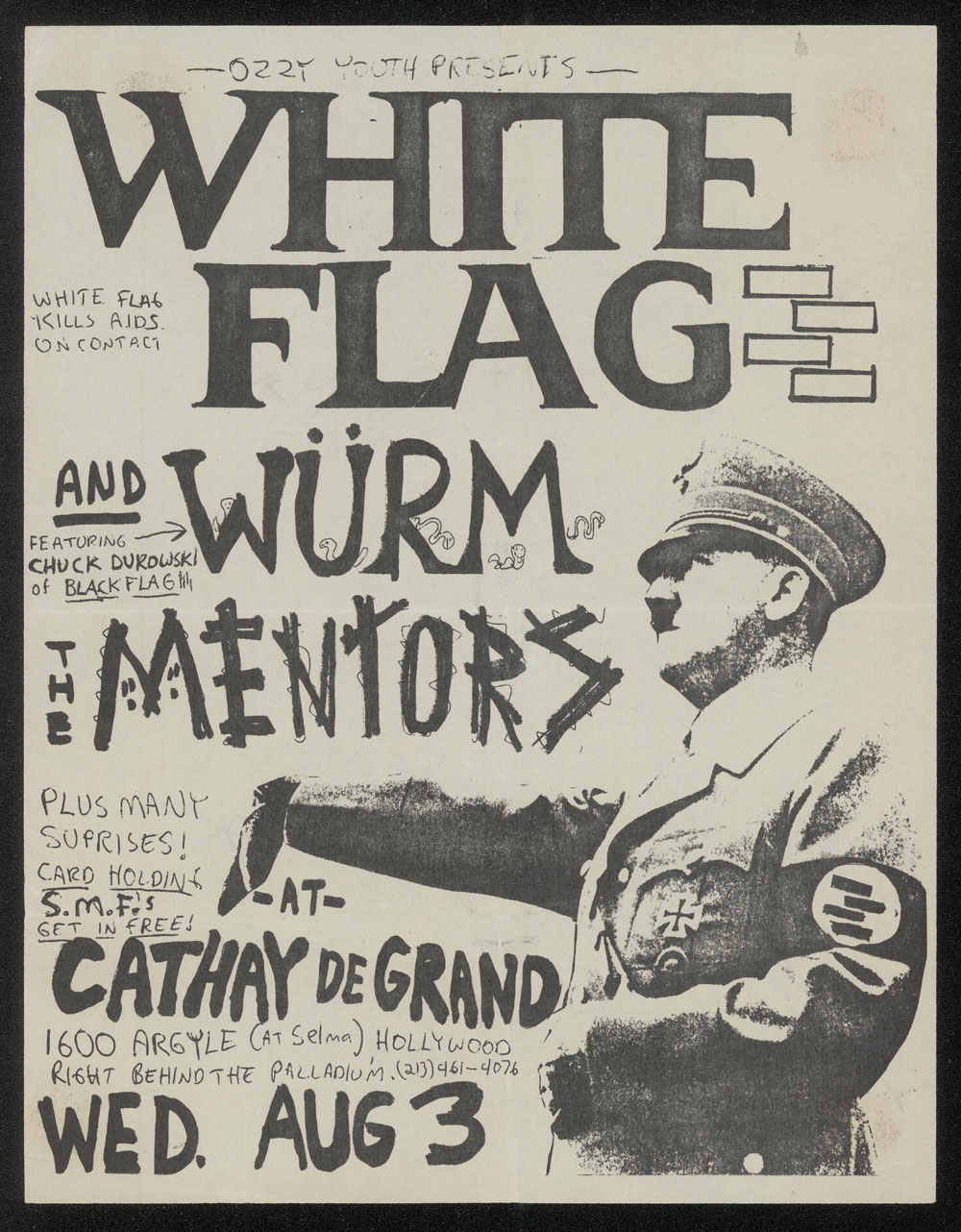 WHITE FLAG w/ Wurm, Mentors at Cathay de Grande