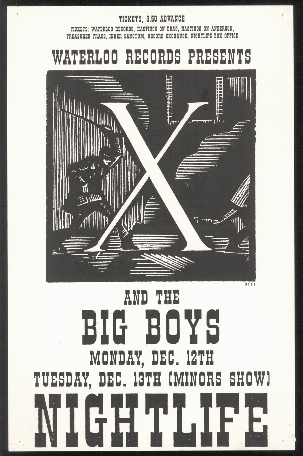 X w/ Big Boys at Nightlife