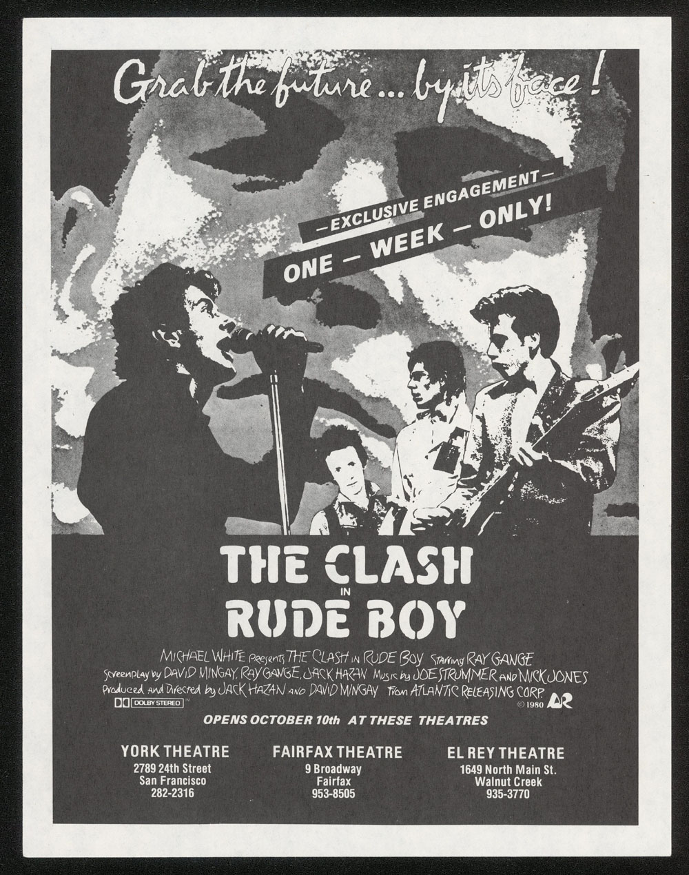 CLASH in Rude Boy film