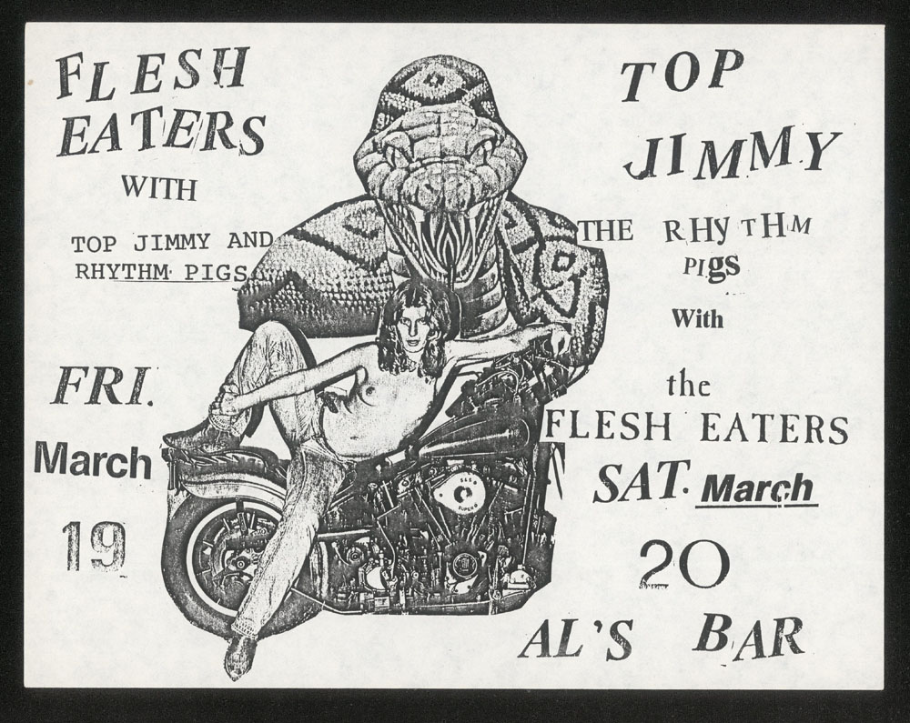 FLESH EATERS w/ Top Jimmy & The Rhythm Pigs at Al's Bar