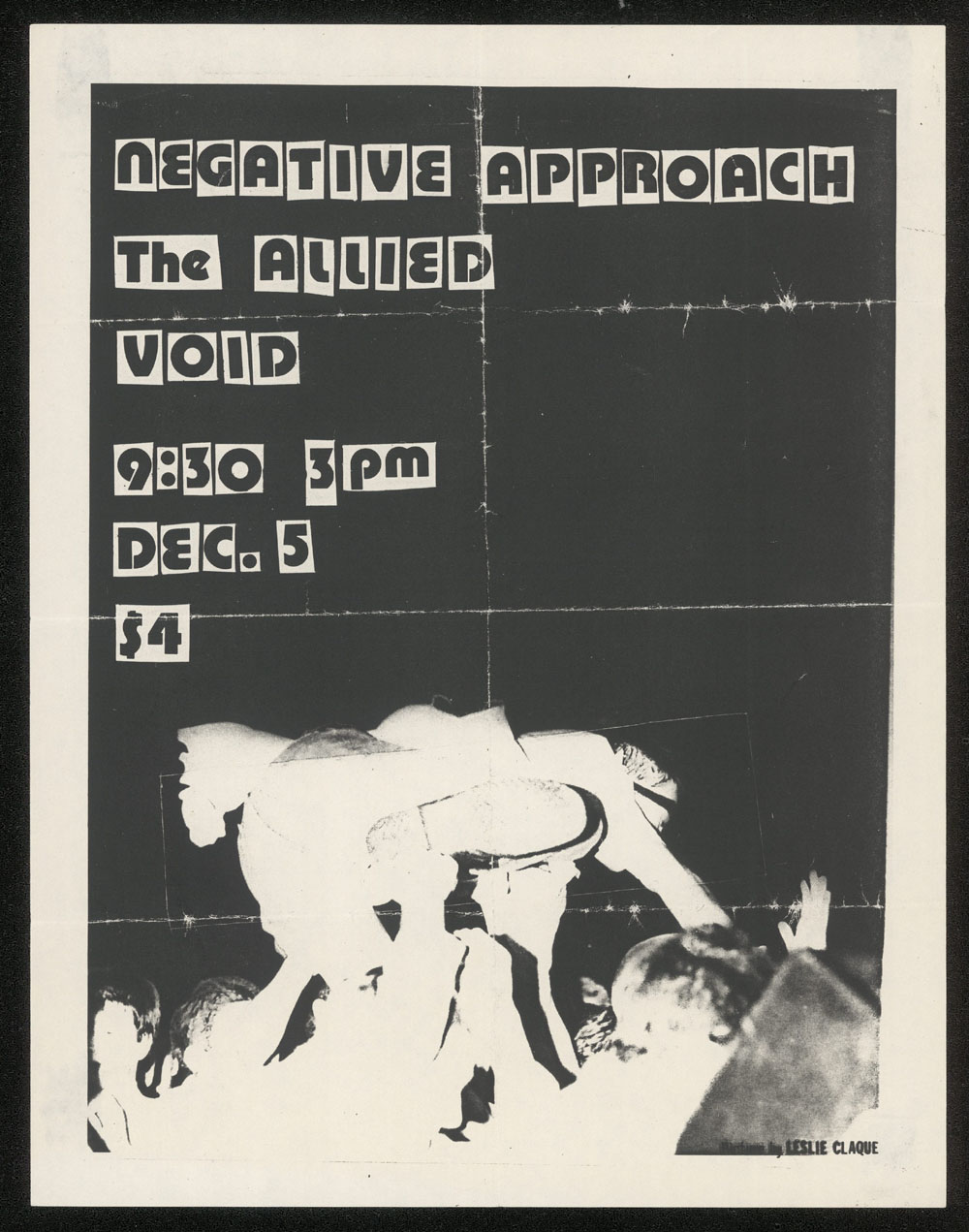 NEGATIVE APPROACH w/ The Allied, Void at 9:30 Club