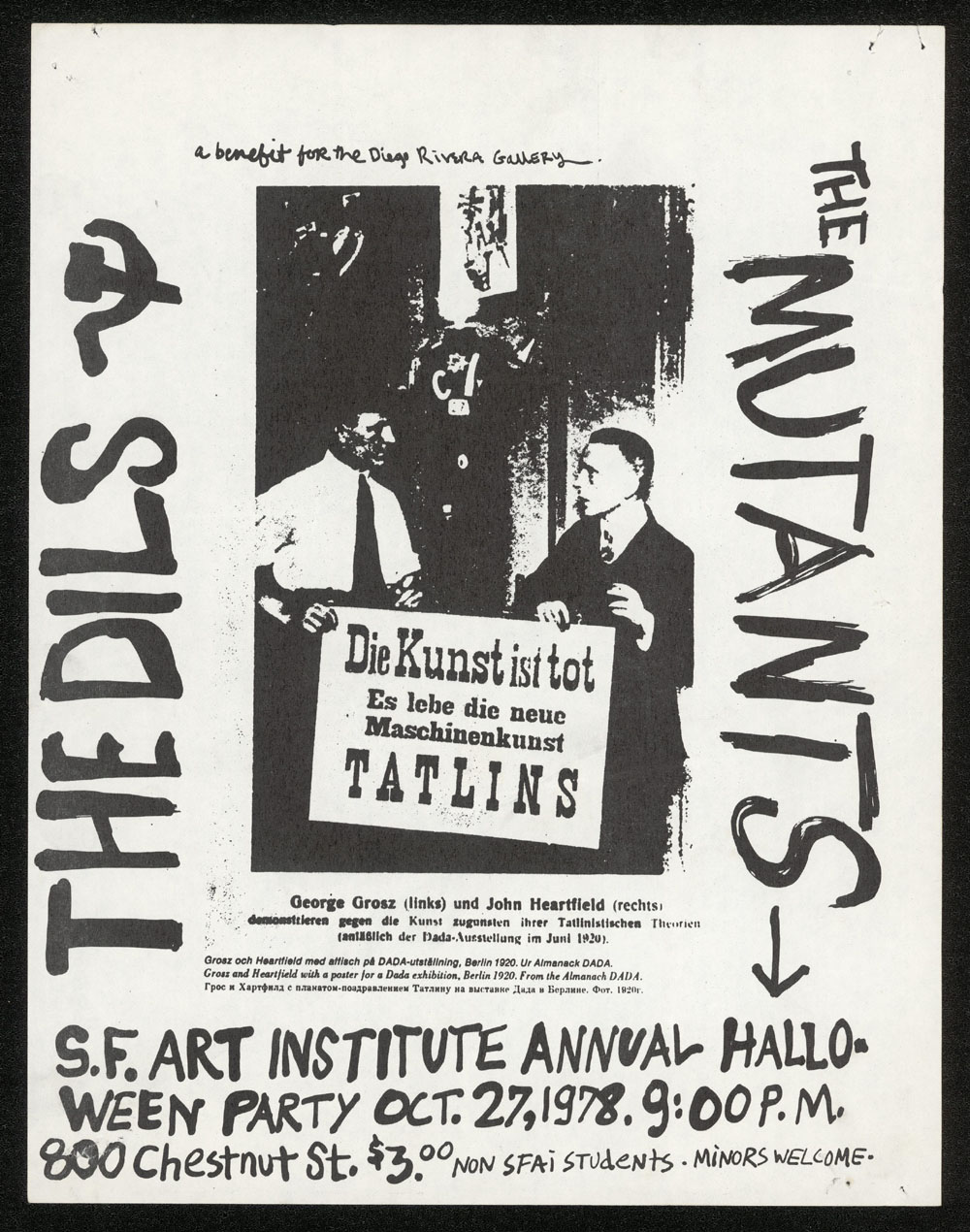 DILS w/ Mutants at SF Art Institute