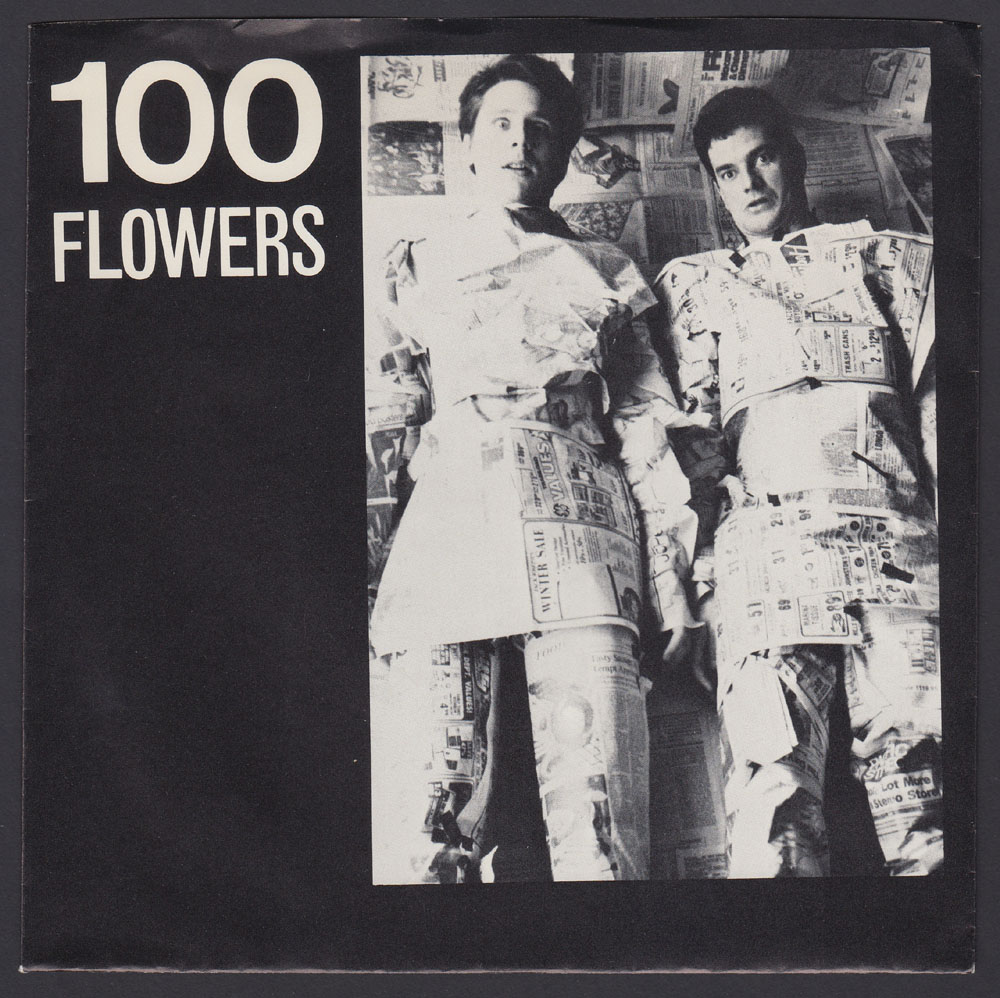 100 FLOWERS ~ Presence of Mind 7in. (Happy Squid 1982)