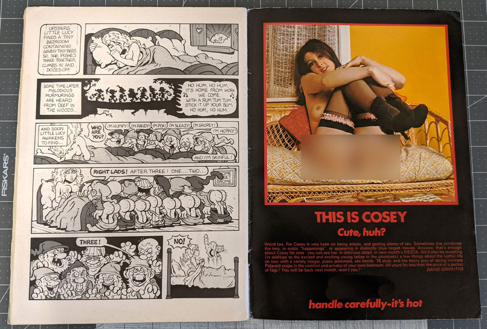 COSEY FANNI TUTTI magazine action"This Is Cosey"