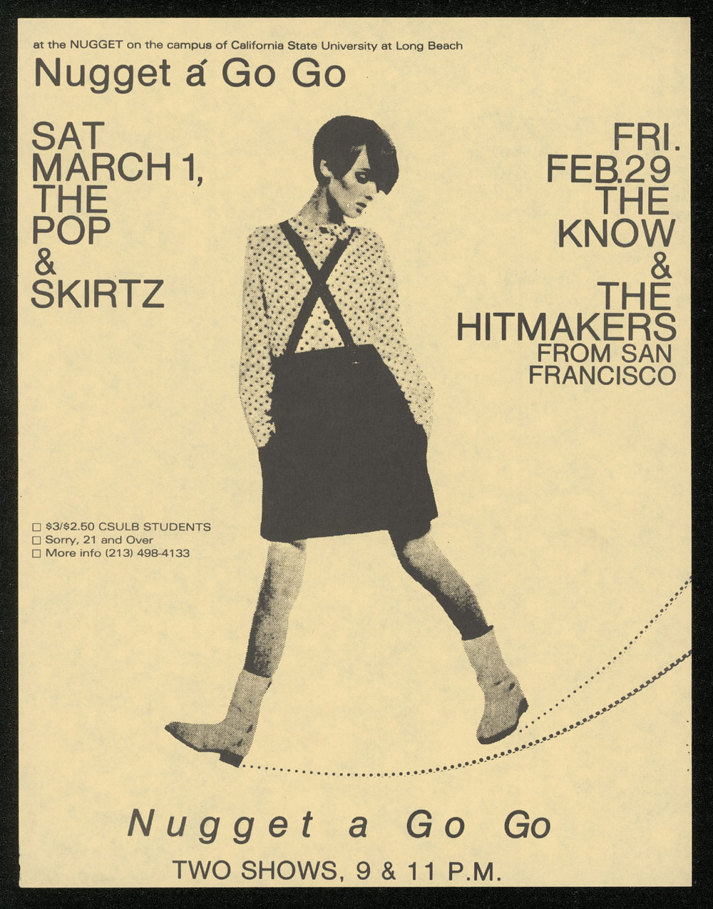 POP w/ Skirtz + KNOW w/ Hitmakers at Nugget A Go Go