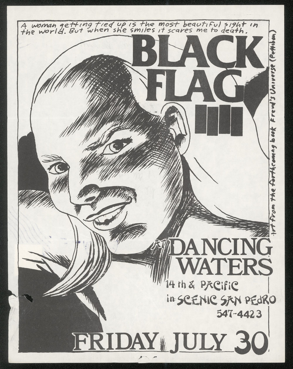 1982 ~ BLACK FLAG atDancing Waters (San Pedro)