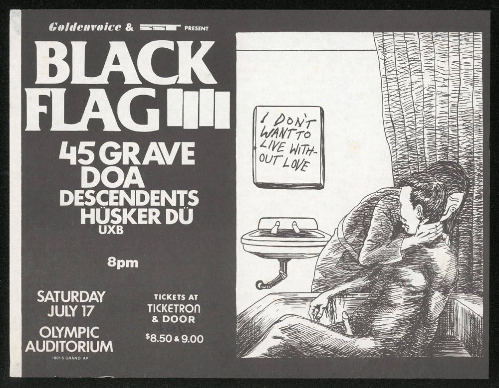 1982 ~ BLACK FLAG at Olympic Auditorium