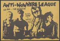 ANTI-NOWHERE LEAGUE We Are... The League ad