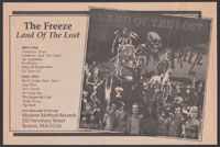 FREEZE Land of the Lost ad