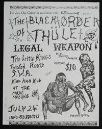 LEGAL WEAPON w/ Twisted Roots, SWA at Music Machine