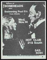 BONEHEADS w/ Swimming Pool Q's at Hot Club