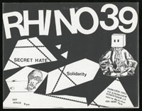 RHINO 39 w/ Secret Hate, Solidarity at Parkview Hall