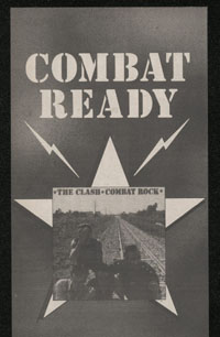 CLASH Combat Rock tour ad