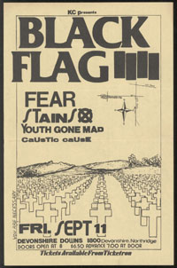 1981 ~ BLACK FLAG at Devonshire Downs (LA)
