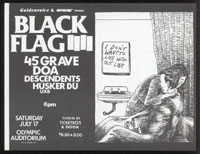 1982 ~ BLACK FLAG at Olympic Auditorium (LA)