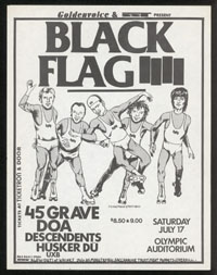 1982 ~ BLACK FLAG atOlympic Auditorium (LA)