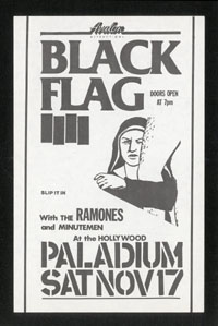 1984 ~ BLACK FLAG at the Palladium (LA)