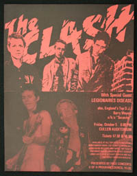 CLASH w/ Legionaire's Disease at Cullen Auditorium