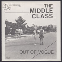 MIDDLE CLASS ~ Out of Vogue EP (Joke 1978)