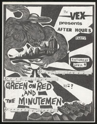 MINUTEMEN w/ Green On Red at the Vex