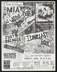 MIA w/ Wasted Youth, Savage Republic at Olympic Auditorium