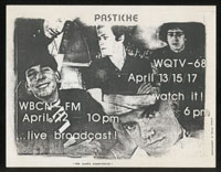PASTICHE on WQTV and WBCN