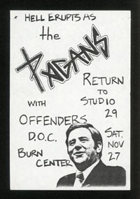 PAGANS w/ Offenders, D.O.C., Burn Center at Studio 29