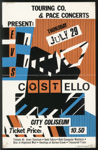 ELVIS COSTELLO at City Coliseum