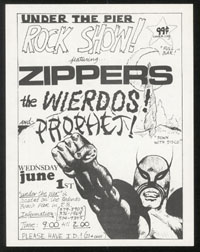 WEIRDOS w/ Zippers, Prophet at Under The Pier