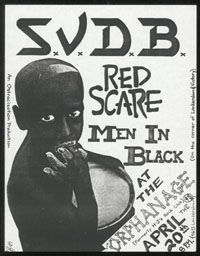 SVDB w/ Red Scare, Men In Black at the Orphanage