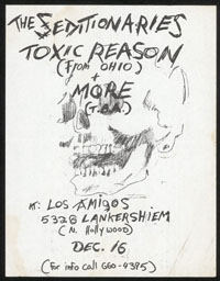 SEDITIONARIES w/ Toxic Reasons at Los Amigos