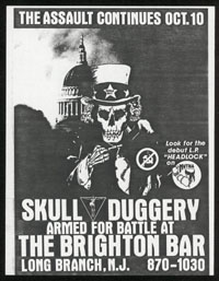 SKULL DUGGERY at Brighton Bar