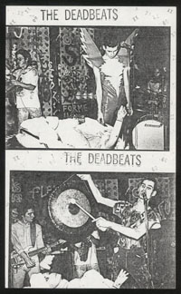 DEADBEATS promo flier