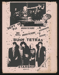 BUSH TETRAS at Starship